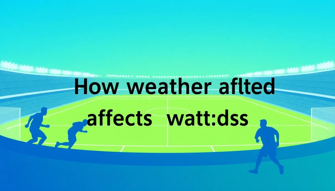 How Weather Affects Football Matches: An In-Depth Analysis - SportBot AI